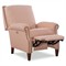 Peregrine Updated Traditional Cameo Pink Performance Power Recliner Chair