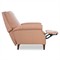 Peregrine Updated Traditional Cameo Pink Performance Power Recliner Chair