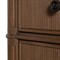 Andrea French Country Natural Brown Oak Bachelor Chest