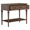 Andrea French Country Natural Brown Oak Wide Nightstand