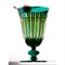 L&#39;Objet Prism Modern Classic Green Wine Glass - Set of 4