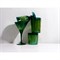 L&#39;Objet Prism Modern Classic Green Wine Glass - Set of 4
