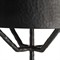 Juneau Updated Traditional Black Iron Shade White Marble Floor Lamp