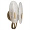 Izara Updated Traditional Mercury Glass Oval Sconce