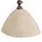 Inlet Traditional Bronze Steel Faux Shagreen Leather Shade Swing Arm Sconce