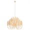 Kaia Coastal Beach Cream Coconut Shell Chandelier