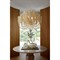 Kaia Coastal Beach Cream Coconut Shell Chandelier