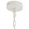 Kaia Coastal Beach Cream Coconut Shell Chandelier