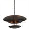 Florko Updated Traditional Blackened Iron Chandelier - 31&quot;x31&quot;