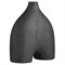 Jeffrey Modern Classic Matte Charcoal Terracotta Sculpture