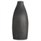 Jeffrey Modern Classic Matte Charcoal Terracotta Sculpture