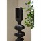Jayden Modern Classic Ebony Resin Totem Floor Sculpture