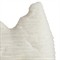 Isla Coastal Beach White Ricestone Textured Sculpture - Set of 3