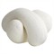 Kanzi Modern Classic White Resin Sculpture - Set of 2