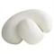 Kanzi Modern Classic White Resin Sculpture - Set of 2