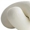 Kanzi Modern Classic White Resin Sculpture - Set of 2