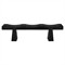 Haru Modern Classic Black Wood Bench