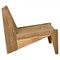 Frank Coastal Beach Cane Teak Accent Chair