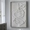Palecek Whitney Coastal Beach White Twisted Rattan Pole Mixed Media - 45x72