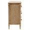 Calypso Updated Traditional Whitewash Oak Bobbin Dresser