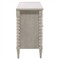 Calypso Updated Traditional Whitewash Oak Bobbin Sideboard
