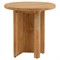 Carla Coastal Beach Natural Teak Outdoor Side Table