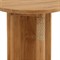 Carla Coastal Beach Natural Teak Outdoor Side Table