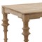 Elena Updated Traditional Natural Mango Wood Rectangular Dining Table - 78&quot;