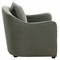 Heather Modern Classic Olive Green Velvet Arm Chair