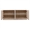 Jillian Coastal Beach Whitewash Elm Wood Sideboard
