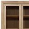 Lumber Modern Classic Natural Oak Display Cabinet