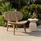 Marius Modern Classic Beige Concrete Round Outdoor End Table