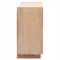 Melanie Coastal Beach Natural Brown Oak Sideboard
