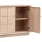 Melanie Coastal Beach Natural Brown Oak Sideboard