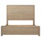 Tara Coastal Beach Natural Oak Bed - Queen
