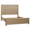 Tara Coastal Beach Natural Oak Bed - Queen