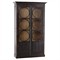 Claymore Rustic Lodge Black Reclaimed Wood China Cabinet