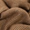 Yasmin Modern Classic Light Brown Alpaca Woven Throw Blanket