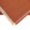 Amia Updated Traditional Terracotta Linen Woven Throw Blanket