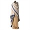 Lauren Coastal Beach Cream Cotton Woven Throw Blanket