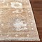 Levran Updated Traditional Brown Oushak Patterned Rug - 6&#39;x9&#39;
