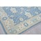 Camden Updated Traditional Blue Wool Oushak Patterned Rug - 5&#39;x8&#39;