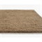 Amaris Modern Classic Brown Wool Fringed Solid Rug - 5&#39;x8&#39;