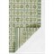 Carys Updated Traditional Green Wool Grid Patterned Rug - 5&#39;x8&#39;