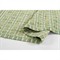 Carys Updated Traditional Green Wool Grid Patterned Rug - 5&#39;x8&#39;