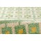 Carys Updated Traditional Green Wool Grid Patterned Rug - 5&#39;x8&#39;