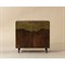 Chaney Modern Classic Antique Brass Ombre Iron Nightstand