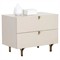 Macias French Country Cream Acacia Wood Nightstand - 30&quot;