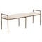 Jonty Modern Classic Cream Performance Bedroom Bench