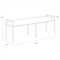 Jonty Modern Classic Grey Performance Bedroom Bench